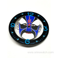 Chinese Drama Mask 3D Printing Blue Luminous Dial